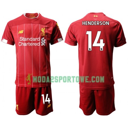 Koszulka Liverpool HENDERSON 14 Dziecięcy Domowe Stroje Piłkarskie 2019/20 Krótki Rękaw